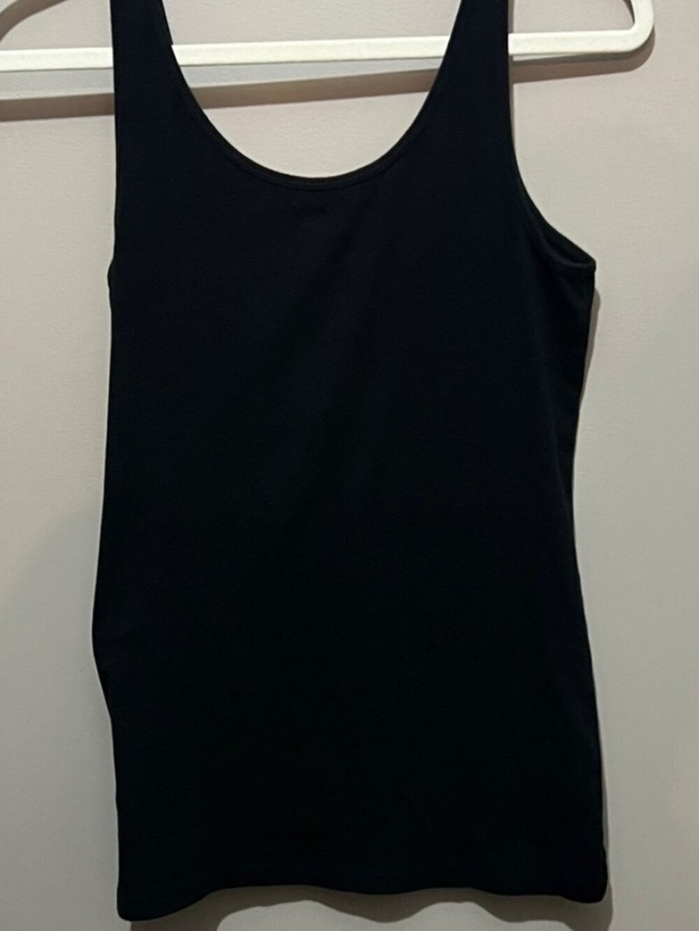 Women's Black Tank Top - Picture 2 of 2